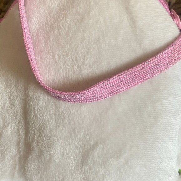 Disney Parks Inside Out Rainbow Unicorn Plush Purse W/Fluffy Charm-GUC - Picture 6 of 8